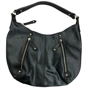 Erica Anenberg Black‎ Leather Purse